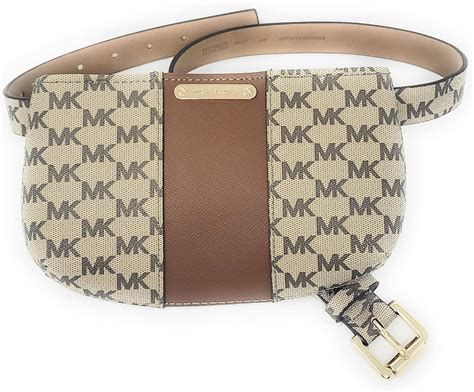 michael kors logo belt bag with stripe|Michael Kors belt bag original.